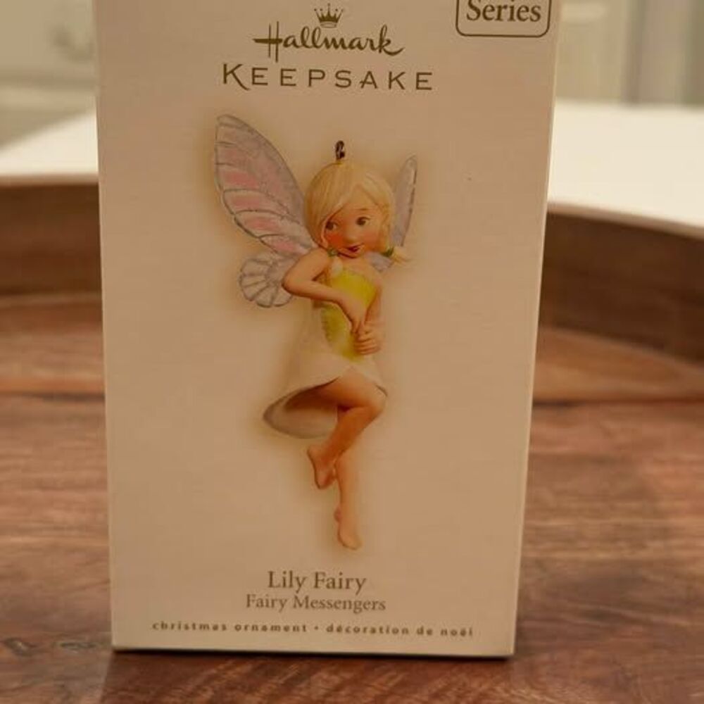 Hallmark Keepsake Lily Fairy Fairy Messengers 2008 Ornament